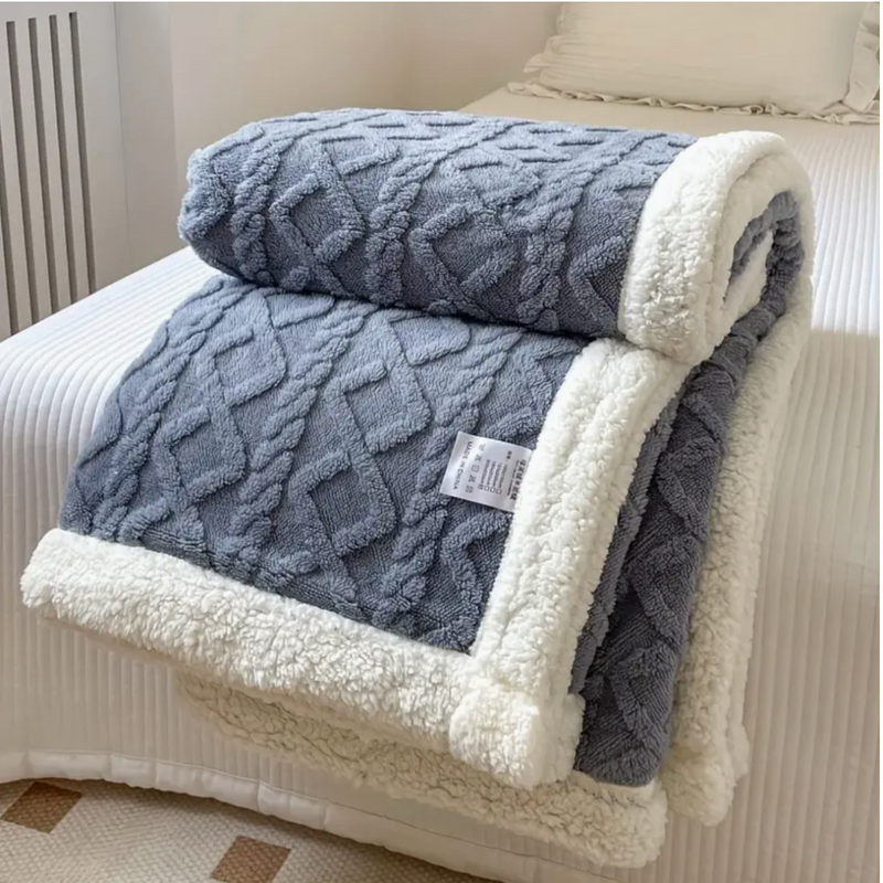 SHERPA THROW BLANKET - 50% OFF TODAY