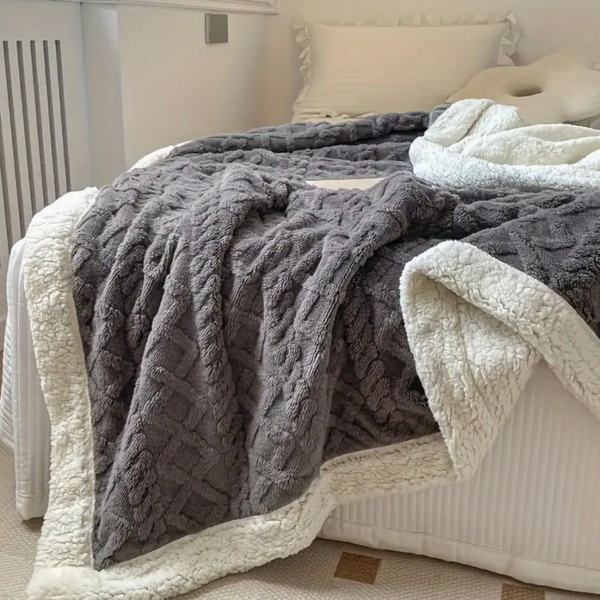 SHERPA THROW BLANKET - 50% OFF TODAY